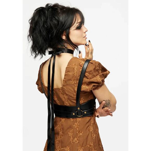 Disturbia Black Harness - Picture 2 of 3